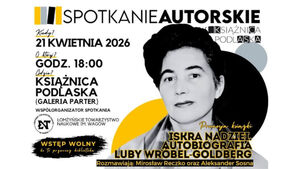 Spotkanie wokół książki „Iskra nadziei. Autobiografia Luby Wróbel-Goldberg”