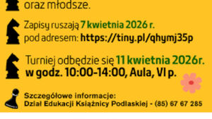 Wiosenny Turniej Szachowy dla dzieci