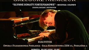 Grzegorz Niemczuk - Słynne Sonaty Fortepianowe – Muzyka i Słowo