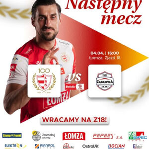 Betclic III Liga: ŁKS Łomża - Ząbkovia Ząbki