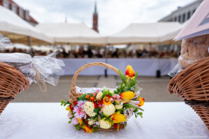 Święcenie Pokarmów Wielkanocnych na Rynku Kościuszki