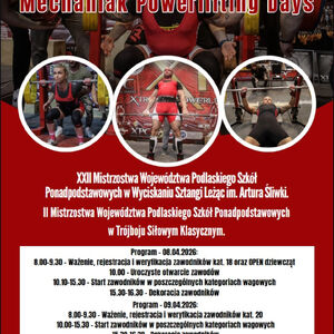Mechaniak Powerlifting Days