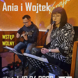 Ania i Wojtek - koncert w Karafce