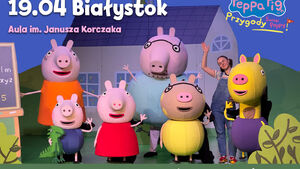 Świnka Peppa na żywo