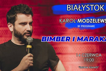 Karol Modzelewski w programie "Bimber i marakasy"