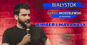 Karol Modzelewski w programie "Bimber i marakasy"