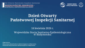 Dzień Otwarty Państwowej Inspekcji Sanitarnej