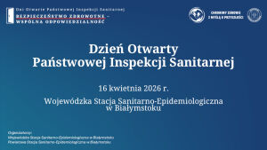 Dzień Otwarty Państwowej Inspekcji Sanitarnej