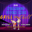 Stand Up Open Mic: Grill & Chill