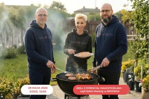 Grill z Dyrekcją i Nauczycielami INFOTECH, czyli Dzień Otwarty po naszemu