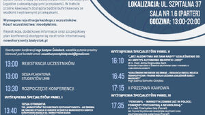 Konferencja „Nowe Horyzonty w Psychiatrii i Psychoterapii – Uzależnienia XXI wieku
