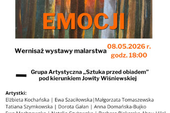 Wernisaż wystawy "W kręgu emocji"