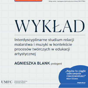 Wykład mgr Agnieszki Blank 