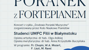Środowe Poranki Muzyczne | Poranek z fortepianem