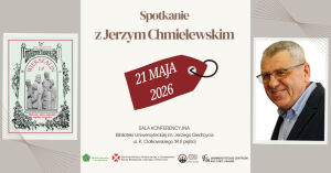 Spotkanie autorskie z Jerzym Chmielewskim, czyli Wierszalin 2.0 w Bibliotece Uniwersyteckiej
