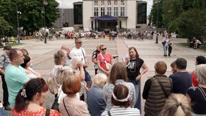 Światła i cienie miasta / Anna Kraśnicka, zwiedzanie z przewodniczką