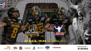 Polska Futbol Liga: Lowlanders Białystok - AZS UWM Olsztyn Lakers