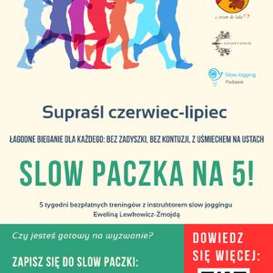 Bezpłatny trening slow joggingu - Slow Paczka na 5