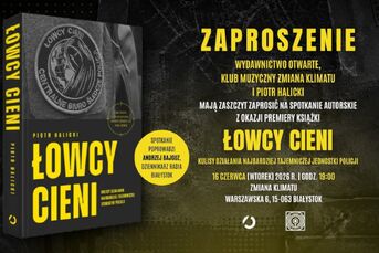 Spotkanie autorskie z Piotrem Halickim, autorem książki "Łowcy Cieni" 