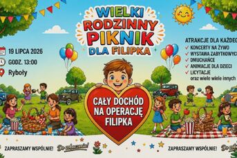 Wielki rodzinny piknik dla Filipka