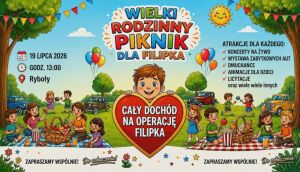 Wielki rodzinny piknik dla Filipka