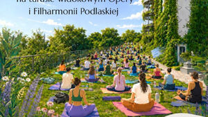 Joga na tarasie Opery