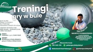 Białystok gra w bule - otwarty trening petanque