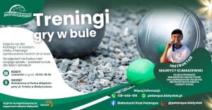 Białystok gra w bule - otwarty trening petanque