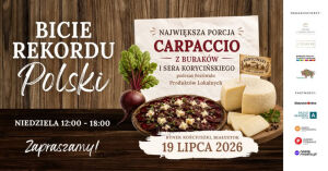 Próba Bicia Rekordu Polski na największą porcję Carpaccio