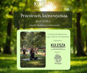 Przestrzeń, która wycisza - bezpłatna sesja jogi