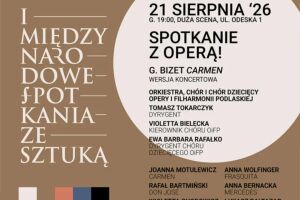 Spotkanie z operą! CARMEN, G. Bizet (wersja koncertowa)