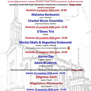 XXII Międzynarodowy Festiwal Muzyki Organowej i Kameralnej im. ks. Wacława Rabczyńskiego