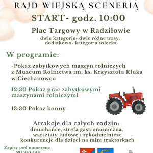 Traktoriada - Rajd Wiejską Scenerią