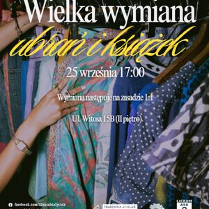 Wielka Wymiana Odzieży i Książek w Białymstoku