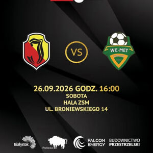 FOGO Futsal Ekstraklasa | Jagiellonia Białystok - We-Met Futsal Club Gmina Sierakowice