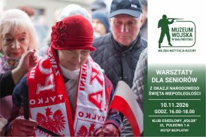 Warsztaty dla seniorów z okazji Narodowego Święta Niepodległości