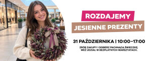 Stwórz własne jesienne dekoracje - kreatywna sobota w CH Auchan Produkcyjna