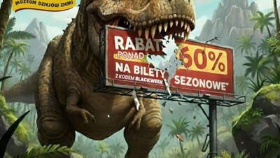 BLACK WEEK w Jurajskim Parku Dinozaurów