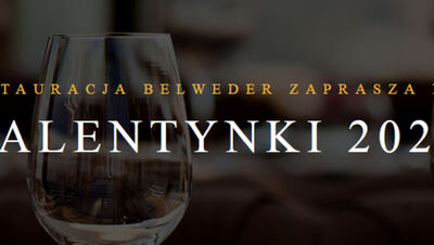 Walentynki w Restauracji Belweder