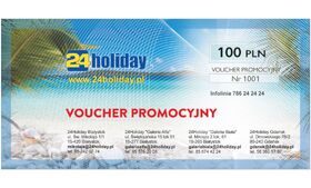 Voucher wakacyjny 24holiday - prezent, nagroda i skuteczne narzędzie marketingowe