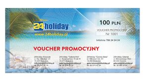 Voucher wakacyjny 24holiday - prezent, nagroda i skuteczne narzędzie marketingowe