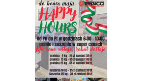 Pranie od 25 zł rano – Happy Hours | Renzacci Białystok