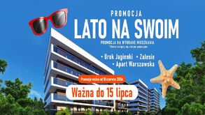 Zaczynamy letnią promocję!  Rabaty nawet do 700zł/m2. 