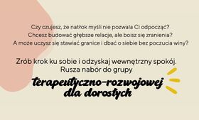 Grupa terapeutyczno-rozwojowa dla dorosłych