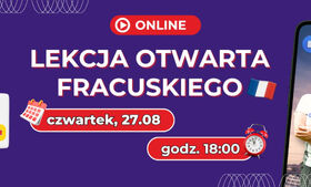 Darmowa lekcja otwarta języka francuskiego