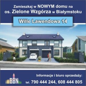 Nowe domy - ul. Lawendowa 14, Białystok