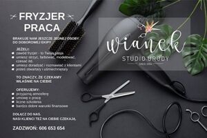 FRYZJER PRACA - godne zarobki! 