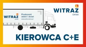 Kierowca C+E Witraż Okna