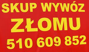 SKUP I WYWÓZ ZŁOMU STALOWEGO,ŻELIWNEGO I METALI KOLOROWYCH