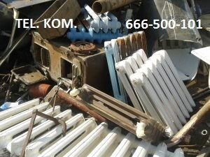 SKUP ZŁOMU U KLIENTA  - tel. 666 500 101